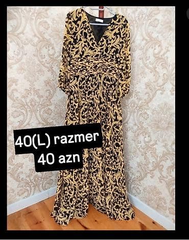 ic geyim: Qadın geyimi – maxi don - Ölçü: 40 (L) - Qiymət: 40 AZN - Rəng və — 1