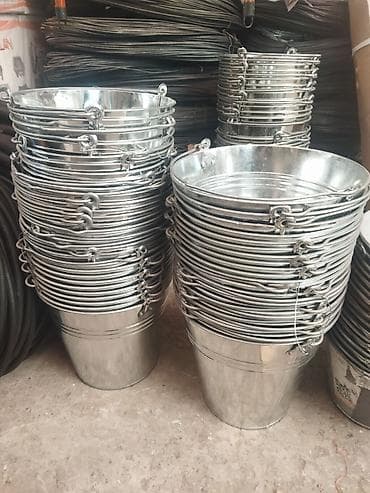 Vedreler topdan satïş nazik ve qalınıda var 10 litr ve 12 litr