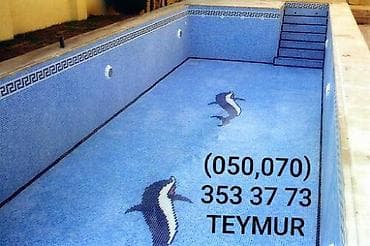 hovuz tikintisi bakida: Bseyin .Daşmali ve Skaymerli Hovuzlar üzre gördüyümüz işler .Suvaq — 4