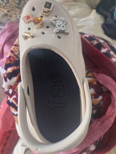 cimərlik ucun kişi şlepansları: Tərliklər, Ölçü: 38, rəng - Bej, Yeni — 3