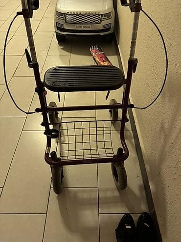 rotweiller: Dördtəkərli gəzinti rollatoru – oturacaq və səbətli model - Rəng — 3