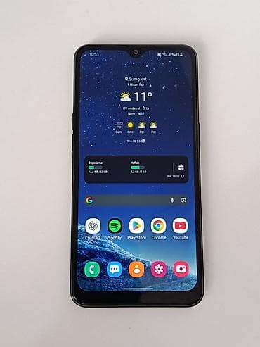 xiaomi redmi note 8 irşad: Samsung Galaxy A10s, 32 GB, rəng - Qara, İki sim kartlı — 1