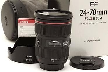 Canon EF 24-70mm f/2.8L II USM obyektiv - Fokus aralığı: 24–70 mm – — 1