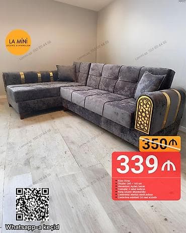 Künc divan, Açılan, Bazalı, Parça, Şəhərdaxili pulsuz çatdırılma