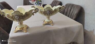 Konfet qabları: Baha alınıb.Keramikadı. Qorka qarşısinda çox gözəl görnür. yeni — 2