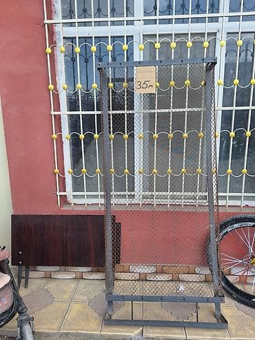 Restoran, kafe avadanlığı: Metaldan hazırlanmış tor şəbəkəli stend/şikayət lövhəsi karkası - — 3