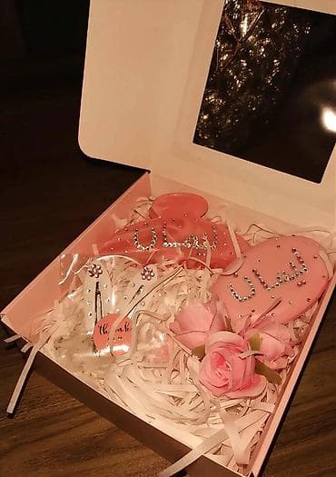 ataya ad gunu hediyyesi: Saç üçün adlı krablar,daraq kiçik zakolka Fərdi sifarişlə hazırlanır — 1