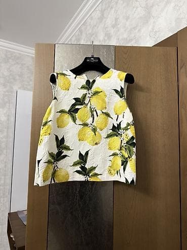 Dolce & Gabbana qadın topu - Model: Sleeveless/bluz top - Rəng və