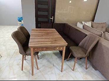 1 tonluq: Mətbəx üçün, Yeni, Qatlanmayan, rəng - Qara Stul — 5