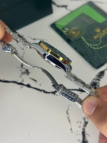 Rolex Daytona tərzində kişi qol saatı - Korpus: parlaq polad — 9