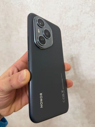 Honor 400 Pro, 512 GB, rəng - Qara, Barmaq izi