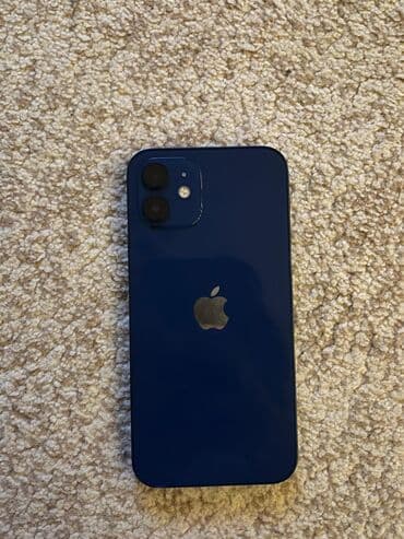 IPhone 12, 128 GB, Mavi, Face ID