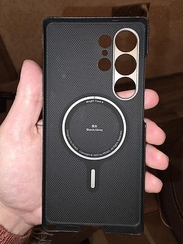 S25 ULTRA üçün PITAKA MagEZ Case 6 – Black/Gray - Model: MagEZ Case 6 — 1