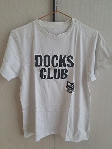Futbolkalar: Ağ rəngli qısaqoll T‑shirt 14-15 yaşa (İtaliya), boy 162 sm - Ön — 1