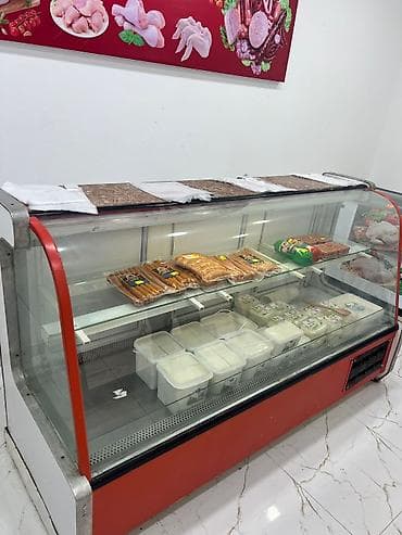 İstehsal avadanlığı: Soyuducu vitrin – ət və süd məhsulları üçün - Tip: mağaza üçün şüşəli — 1