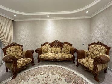 İşlənmiş, Divan, 2 kreslo