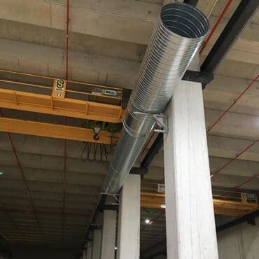 пластик эшик терезелер: Sənaye obyektləri üçün nəzərdə tutulmuş ventilyasiya borusu. Bu — 5