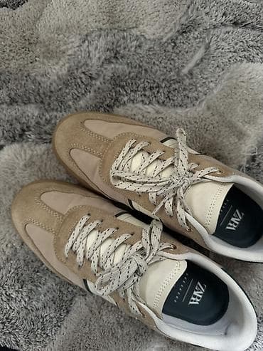 ağ donlar: Zara, Ölçü: 37, rəng - Bej, Yeni — 2