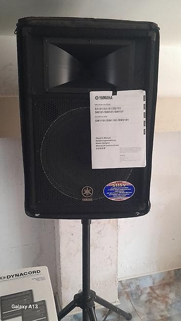 dynacord 2: Dynacord PowerMate 1000/1600 gücləndiricili mikser + Yamaha S115V — 6