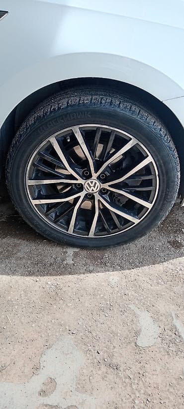disk ve teker type 1: R17 volkswagen polo diskləri. 5 bolt 100mm-lik. Çatı, qırığı və — 2