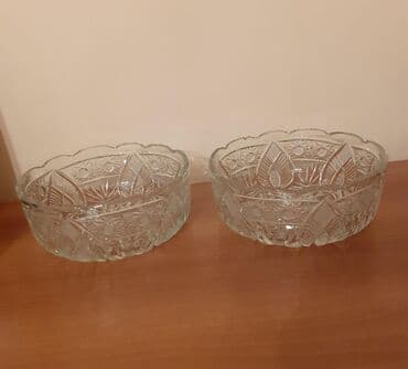 meyve qabı: Xrustal vaza. Istifade olunmayib — 1