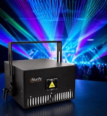 sure su: 🔥 10W Tam Rəngli Professional Lazer İşığı Güclü RGB lazer sistemi ilə — 2