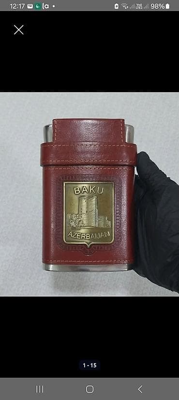 karaca qab: İçki qabı satılır, təzədir. Dəstinə daxildir: 1 ədəd İçki qabı, 1 ədəd — 2
