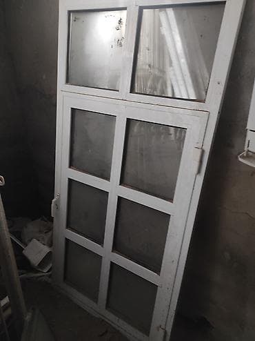 hazır: Ağ rəngli şüşəbənd/qapı paneli 12 eded - Material: aluminium — 3