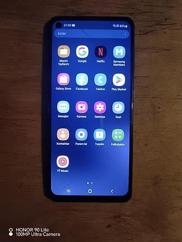 xiaomi redmi 9 t: Samsung Galaxy A21S, rəng - Qara, Barmaq izi — 3