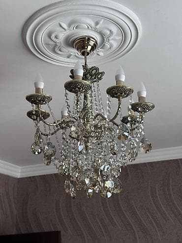 Çılçıraq, 8 lampa, Metal