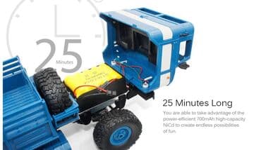 transmitter: Qaz 66 model herbi pultu masin. 6V 700mah NiCd rechargeable batareya — 4