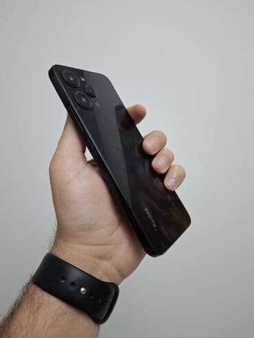 iphone 11 pro max en ucuz: Redmi 12, 128 GB, rəng - Qara, Barmaq izi — 5