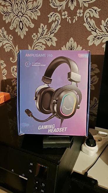 FIFINE AmpliGame H6 oyun qulaqlığı - 7.1 Virtual Surround Sound –
