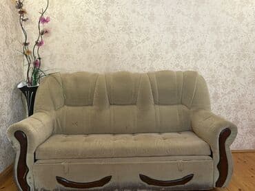 Divan, İşlənmiş, Açılmayan, Bazalı, Parça, Çatdırılma yoxdur