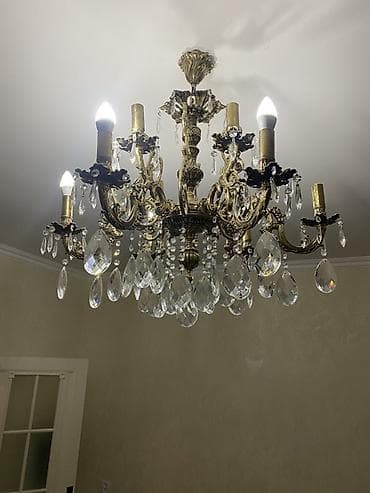 sam: Çılçıraq, 8 lampa, Metal — 2