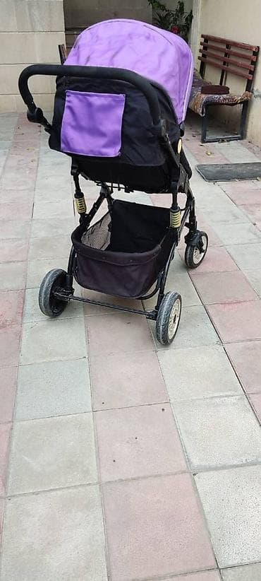 yaz basanoşkalar: Kaleska içi geniş təkərləri sağlam və 360 dərəcə fırlanır. Beşik kimi — 4