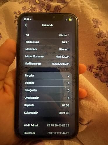 ekran telefonu: IPhone 11, 64 GB, Face ID — 1