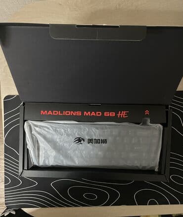 steelseries apex m400: MAD 68 HE – maqnit switchli kompakt mexaniki klaviatura dəsti — 6