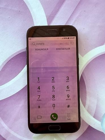 samsung netbook: Samsung Galaxy A5 2017, 32 GB, rəng - Qara, Sensor, Barmaq izi, İki sim kartlı — 5