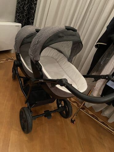 əkiz: Ekiz kolaska.Giymet 400azn (awagi yeri daniwmag olar — 6