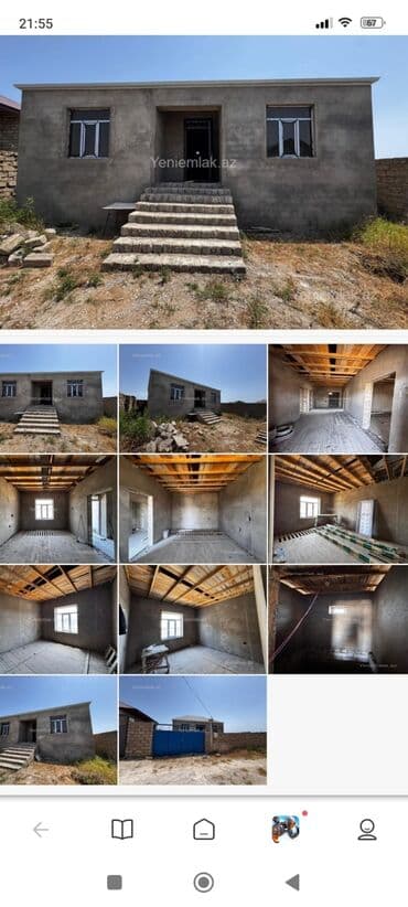 yeni günəşlidə satılan evlər: Qala qəs. 3 otaqlı, 110 kv. m, Kredit yoxdur, Təmirsiz — 5