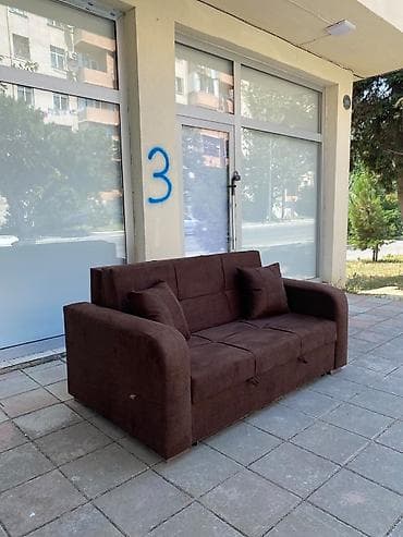 Çevrilən divan – qəhvəyi rəng - Mexanizm: çevirərək açılan — 2