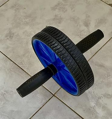 İki təkərli qarın əzələləri üçün ab roller - İkiqat təkər sistemi — 1