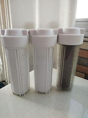 Кухонные плиты и варочные поверхности: 3 mərhələli su təmizləmə sistemi – məişət üçün Komplekt: - 3 korpuslu — 2