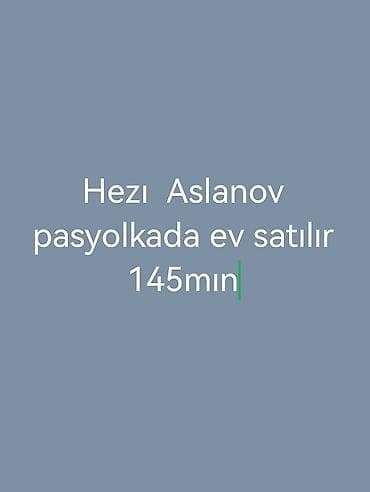 Həyət evləri və villaların satışı