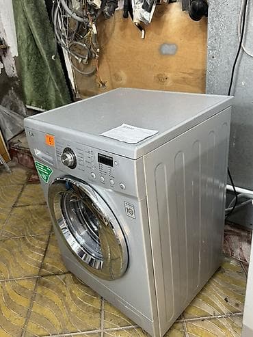 ütü təmiri: LG önyükləməli paltaryuyan maşın - Yük tutumu: 8 kq - Rəng: gümüşü — 2