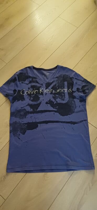 ВАЗ (ЛАДА): Мужская футболка, Calvin Klein, S, цвет - Синий — 3