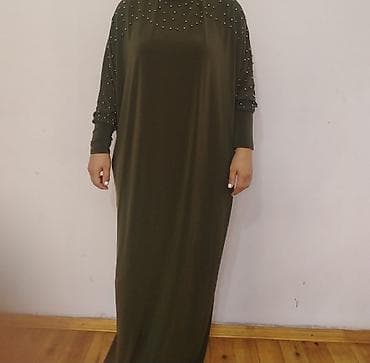 lil solid 2 plus: Zeytun-yaşıl rəngdə uzun maxi paltar/abayə. 170 man almişam meryemnen — 2