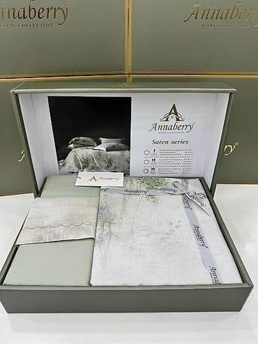 satin: Annaberry Home Collection – Saten Series yataq dəsti - Material — 1