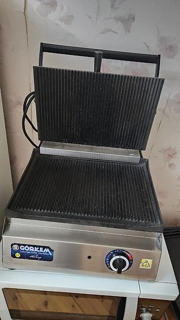 Restoran, kafe avadanlığı: Toster Görkem sənaye tipli panini/sandviç qril pressi - Brend: Görkem — 2